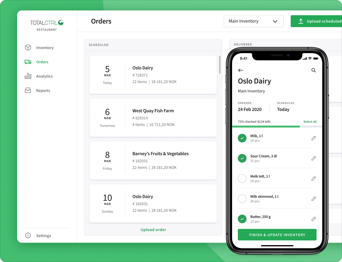 restaurant order management